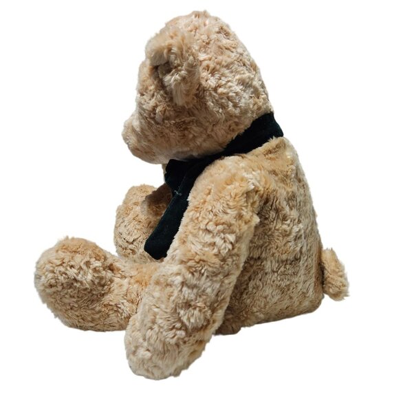 Vintage 2000 Chosun International Teddy Bear with Baby 25 inch Plush Green Bow - Picture 7 of 12